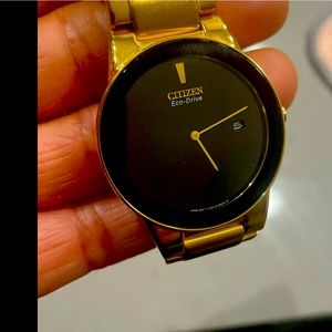 Eco Drive Citizen Watch gold platted